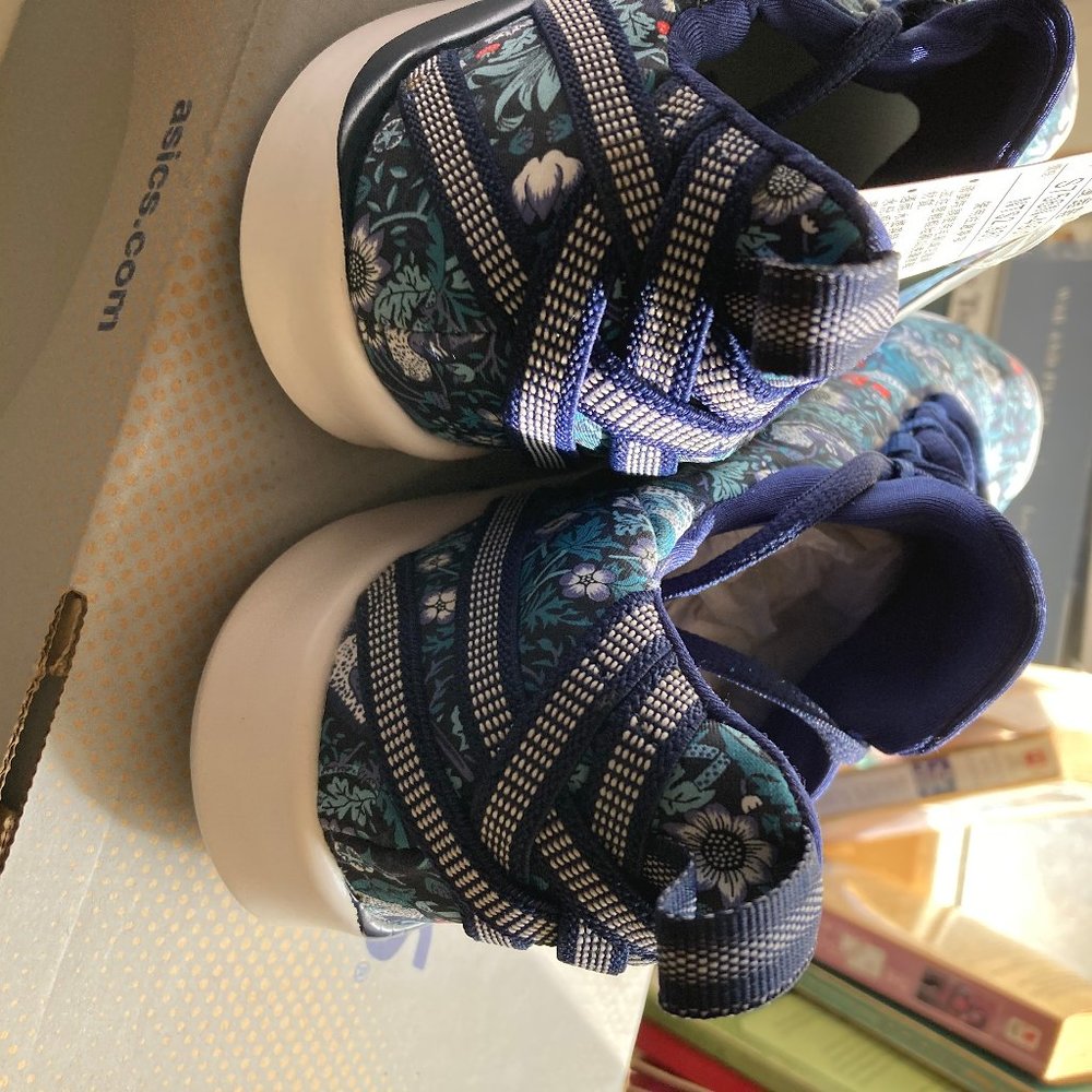 ASICS (rare) GEL FIT SANA SE blue, slip on sneakers size 7 - Picture 4 of 9